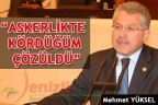 “ASKERLİKTE KÖRDÜĞÜM ÇÖZÜLDÜ”