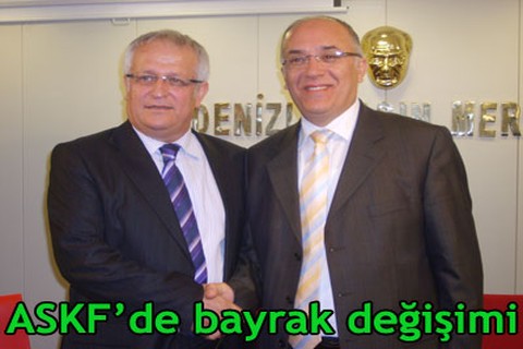 ASKF’de bayrak değişimi