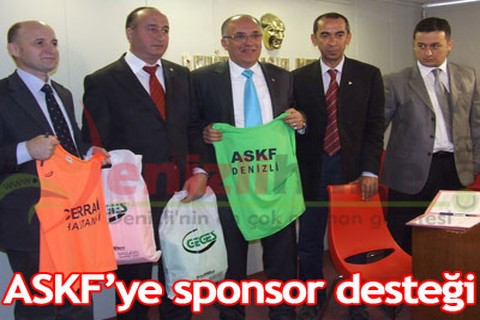 ASKF’ye sponsor desteği
