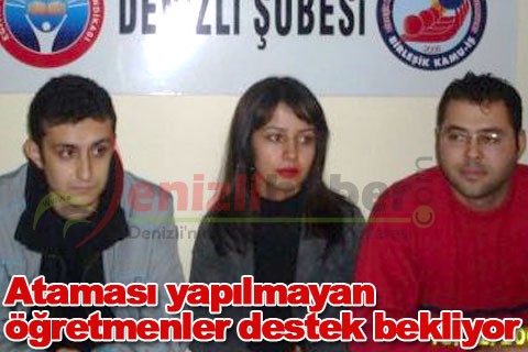 Ataması yapılmayan öğretmenler destek bekliyor