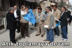 Atık toplamaya devam
