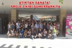 “ATIKTAN SANATA” PROJE EKİBİ SÜMERPARK’TA