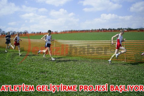 ATLETİZM GELİŞTİRME PROJESİ BAŞLIYOR