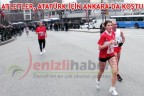 ATLETLER, ATATÜRK İÇİN ANKARA’DA KOŞTU