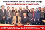 Avrupalı müslümanlar onu örnek alıyor