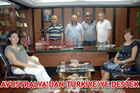 AVUSTRALYA’DAN TÜRKİYE’YE DESTEK