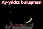 Ay-yıldız buluşması
