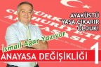 AYAKÜSTÜ YASA ÇIKARIR OLDUK!