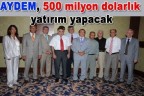 AYDEM, 500 milyon dolarlık yatırım yapacak