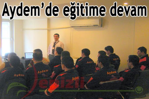 Aydem’de eğitime devam