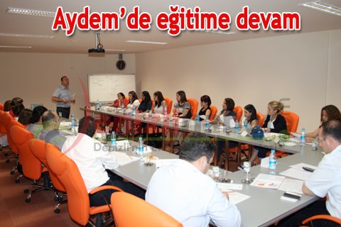 Aydem’de eğitime devam