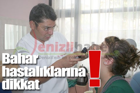 Bahar hastalıklarına dikkat!