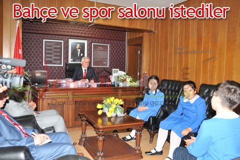 Bahçe ve spor salonu istediler