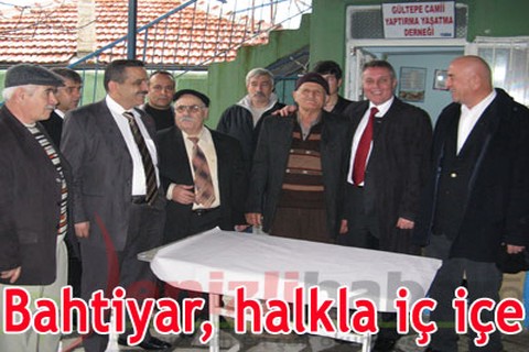 Bahtiyar, halkla iç içe