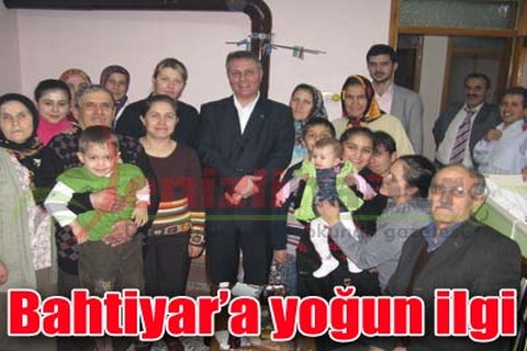 Bahtiyar’a yoğun ilgi