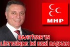 Bahtiyar’ın listesinde iki eski başkan