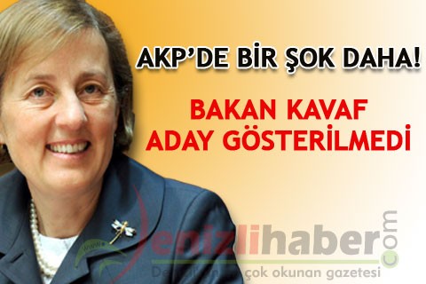BAKAN KAVAF LİSTEDE YOK!