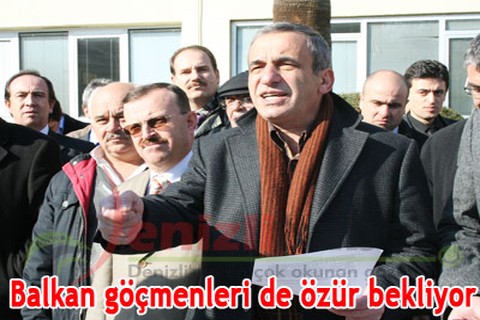 Balkan göçmenleri de özür bekliyor