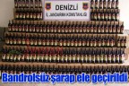 Bandrolsüz şarap ele geçirildi