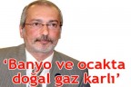 Banyo ve ocakta doğal gaz karlı