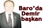 Baro’da Demir başkan