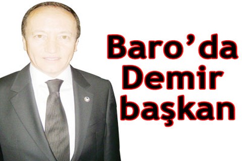 Baro’da Demir başkan