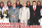 Başarılı öğrenciler ödüllendirildi