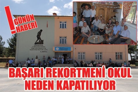 BAŞARILI OKULA EN BÜYÜK ÖDÜL!