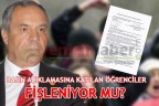 “BASIN AÇIKLAMASINA KATILAN ÖĞRENCİLER FİŞLENİYOR MU?”