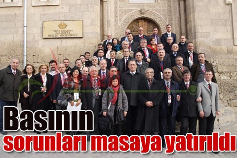 Basının sorunları masaya yatırıldı