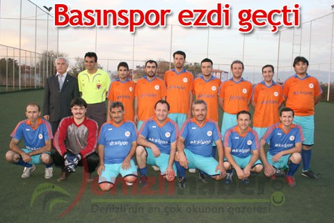 Basınspor ezdi geçti