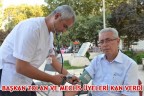 BAŞKAN ZOLAN VE MECLİS ÜYELERİ KAN VERDİ