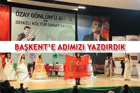 BAŞKENT’E ADIMIZI YAZDIRDIK