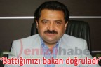 “Battığımızı bakan doğruladı”