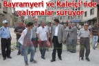 Bayramyeri ve Kaleiçi’nde çalışmalar sürüyor