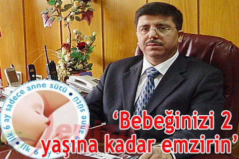 “Bebeğinizi 2 yaşına kadar emzirin”