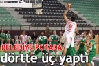 Belediye potada dörtte üç yaptı