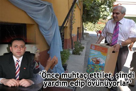 Belediye reklam yapıyor