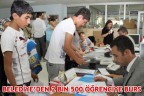 BELEDİYE’DEN 2 BİN 500 ÖĞRENCİYE BURS