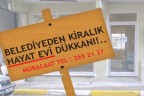Belediyeden kiralık hayat evi dükkanı