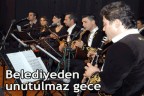 Belediyeden unutulmaz gece