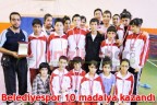 Belediyespor 10 madalya kazandı