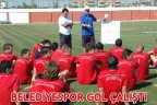 BELEDİYESPOR GOL ÇALIŞTI