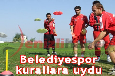 Belediyespor kurallara uydu