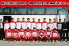 BELEDIYESPOR U-18 KONYA’DA MAĞLUP 3-1