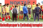 Belediyespor’a Çetindağ terapisi