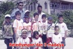 Belediyespor’dan 3 madalya