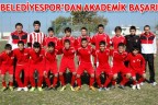 BELEDİYESPOR’DAN AKADEMİK BAŞARI