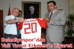 Belediyespor’dan Erkmen’e ziyaret
