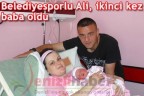 Belediyesporlu Ali, ikinci kez baba oldu
